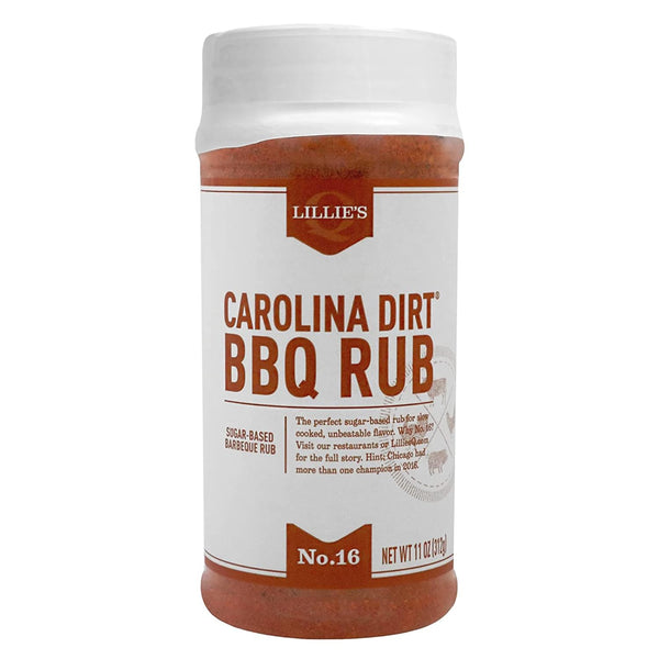 Lillies Q - Carolina Dirt BBQ Rub, Sugar-Based BBQ Rub, Traditional Carolina