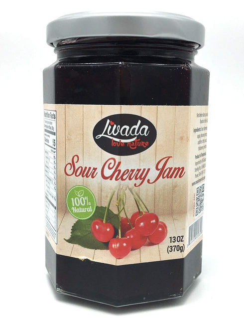 Livada 13oz (370g) (3) Sour Cherry Jam