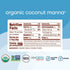 15 Oz (Pack 2), 30 Nutiva Organic Coconut Manna Pured Coconut Butter, of USDA Organic, Non-GMO, Whole Approved, Vegan