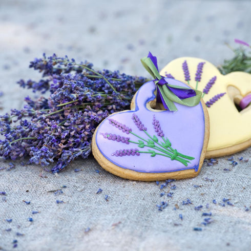 1 lb Gourmet Lavender Vanilla Sugar - Jar