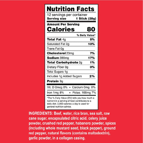 1oz, (Pack 12) (1 oz, Ostrim Beef Snack Sticks, High Protein, Keto & Paleo Friendly, Sugar Free, Gluten Free, No MSG