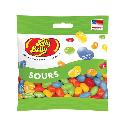 Jelly Belly Sours Jelly Beans - 3.5 oz, 12 count case -