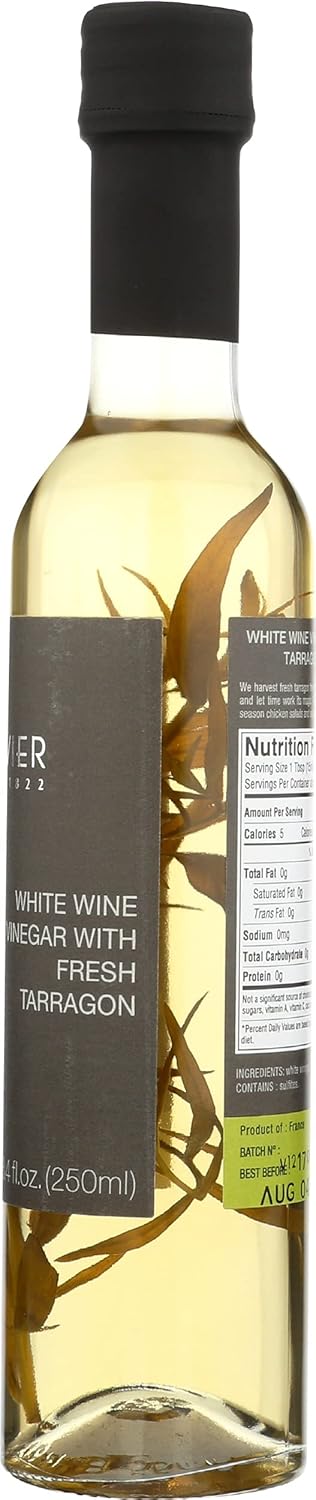 A L OLIVIER 8.4 White Wine Tarragon Vinegar, FZ