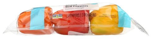 Fresh Produce 365 3 Count by Whole Foods Market, Tricolor Bell Peppers
