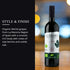 0.0% (750ml, 1 Lussory Organic Merlot Dealcoholized Non Alcoholic Wine Red From Spain, Low Calories, Organic, Vegan