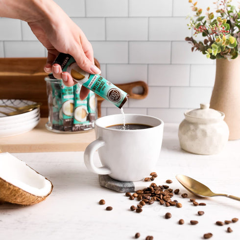 Coconut Cloud Dairy-Free Coffee Creamer, Minimally Processed, Vegan, Gluten Free, Non-GMO, 20 Sticks