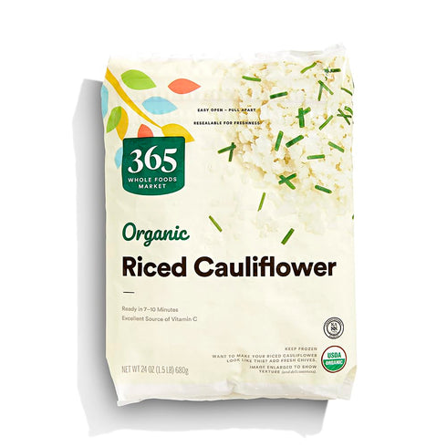365 by Whole Foods Market , Organic Riced Cauliflower, 24 Ounce