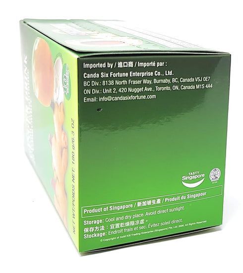 3-pack Honey,6.3oz,180g of Gold Kili Instant Ginger Drink with Each Box, Free Recipe Book Inside Box.
