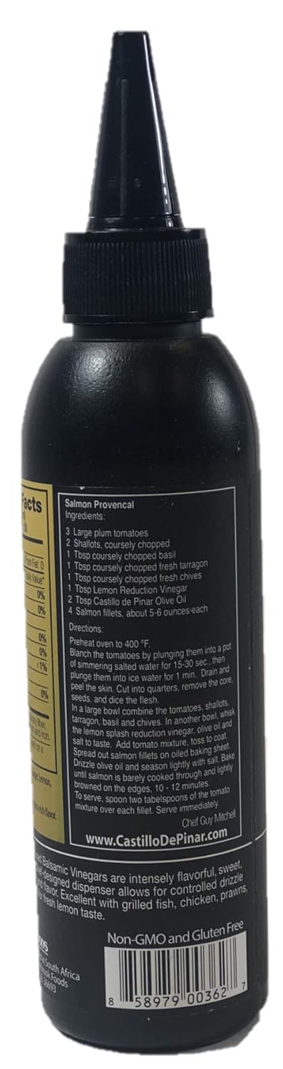 150ml Castillo de Pinar Lemon Reduced Vinegar, Non GMO