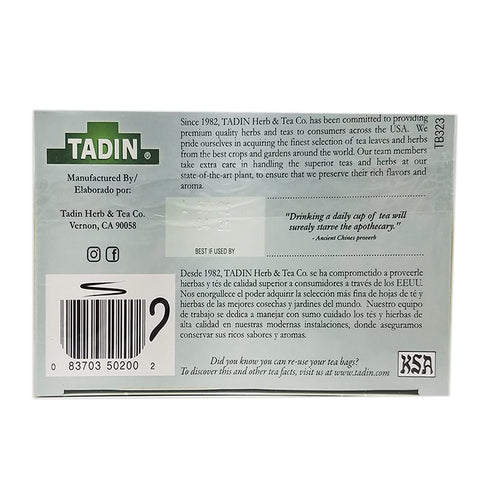 Tadin Spearmint Tea, 24 Bags - Te De Yerbabuena