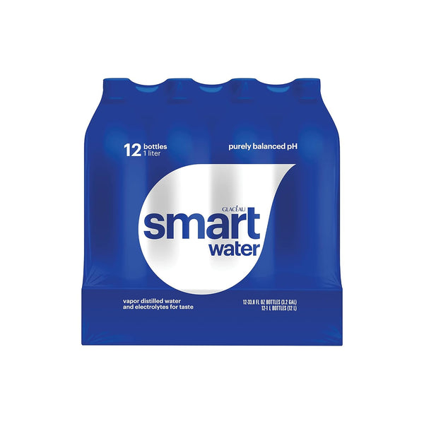 Glaceau smartwater (1 L bottles, 15 pk.)