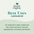 Simply Organic Cardamom, 2.82 Ounce, Certified Organic & Kosher, Aromatic, Subtly Spicy-Sweet