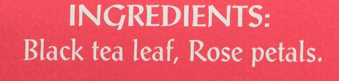 Triple Leaf Tea Black Tea Bags, Rose, 20 Count