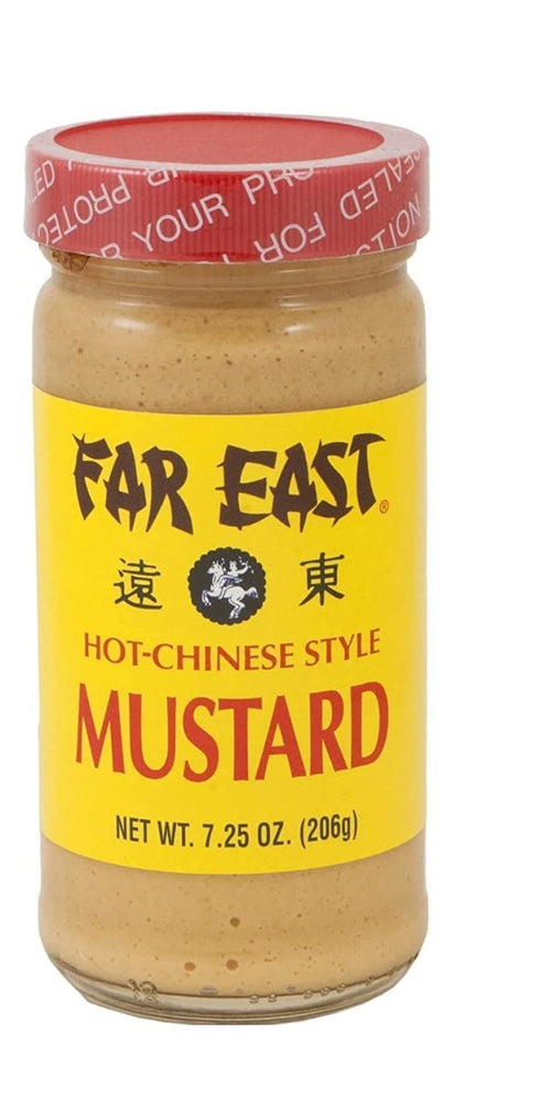 Generic 7.25 (4-pack) Hot Chinese Mustard - Four Ounce Jars of Chinese Hot Mustard