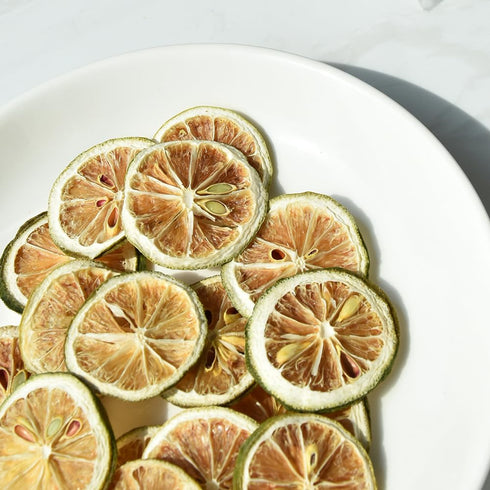 8.8oz/250g, 100% (lime-8.8oz) Dehydrated Dry Lime For Cocktails, Dried Lime Slices Natural & No Additives, No Sugar