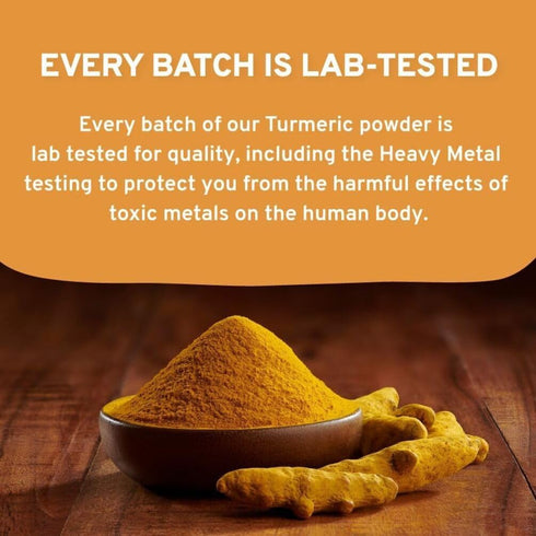 SPICE TRAIN Organic Turmeric Powder with Curcumin (397g/14oz), Lab Tested for Heavy Metal, USDA Organic, Gluten Free &