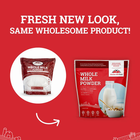 6LB (Pack 1) Hoosier Hill Farm Whole Milk Powder