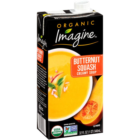 32 Imagine Organic Soup, Creamy Butternut Squash, Ounce