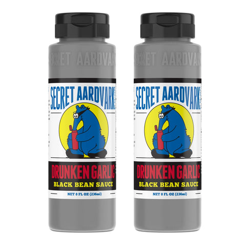 Secret Aardvark Drunken Garlic Black Bean Sauce - Garlic Hot Sauce, Stir Fry Sauce, Low Carb, Gluten-Free, 8 fl oz 2