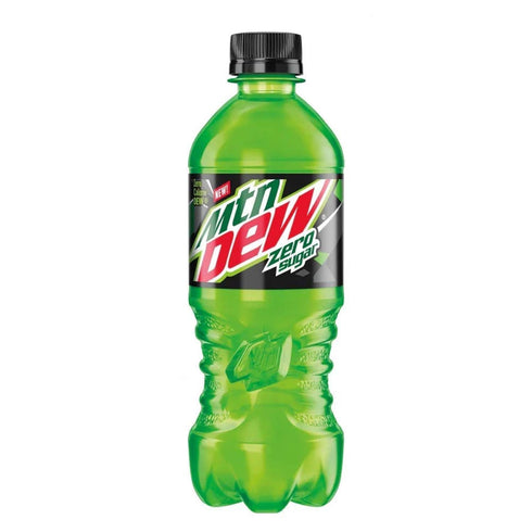 Variety Pack 20 oz (Pack 12, 240 OZ) Zero Mountain Dew (MTN) Soda Bottles of Total of FL