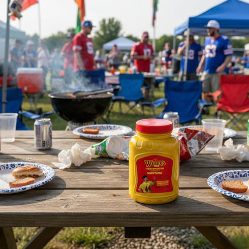 Weber's 16 oz (Pack 3) 1922 Webers Original Horseradish Mustard, of | Buffalos Iconic Mustard Since | Limited-Edition