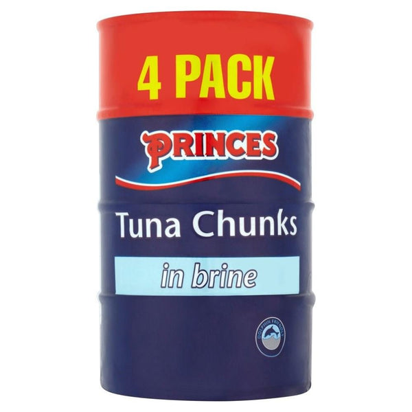 Princes Tuna Chunks in Brine (4x160g)