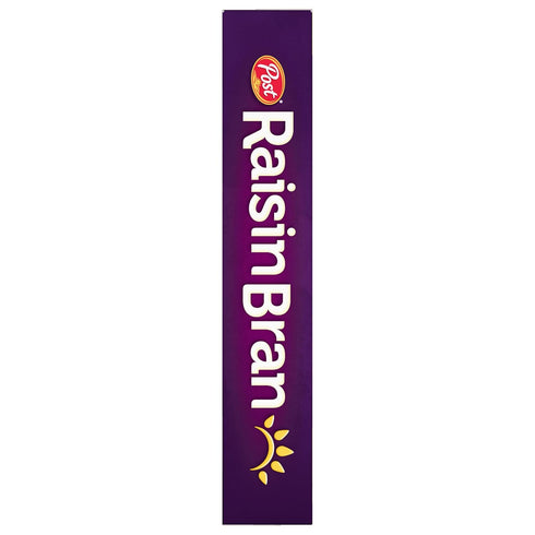 Post 16.6 OZ Raisin Bran Cereal, Made with Wheat and Bran Flakes and Sweet Sun-Maid Raisins, Box