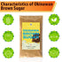 Store 10 oz (300g) Okinawa Brown Sugar Powder Natural Cane Sugar Sweetener, Single Ingredient (Sugarcane), Clean Label