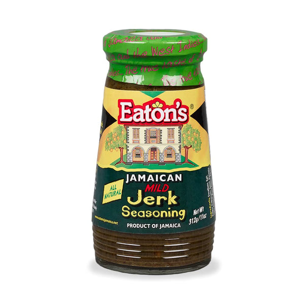Eaton's Mild Jamaican Jerk Seasoning Easy to Use, Flavorful Caribbean Jerk Blend