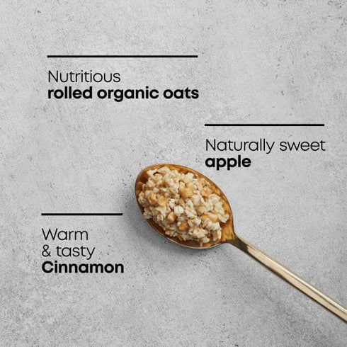24 Packets, 14 oz Nature's Path, Hot Cereal Pouch Apple Cinnamon