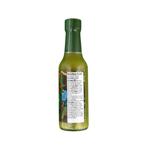 Buc-ee's 5 oz Buc-ees Dill Pickle Jalapeo Hot Sauce Tangy & Mildly Spicy, Gluten Free, Bottle