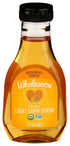 Wholesome Sweeteners Organic Light Corn Syrup, 7.7-Ounce, Non GMO, Gluten Free & Vegan