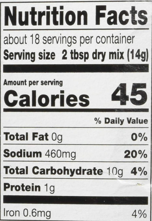 9 oz (Pack 4) Zatarain's Southern Buttermilk Chicken Fry Mix