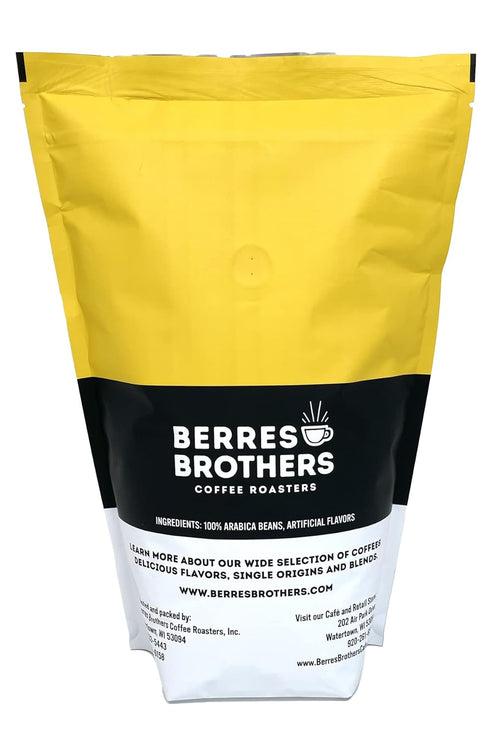 2 Package 2 lb Berres Brothers Banana Nut Bread Flavored Ground Coffee, Pound Caffeinated Coffee, Medium Roast
