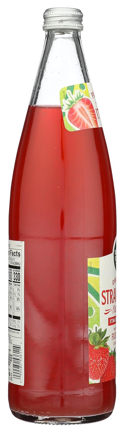 25.4 WHOLE FOODS MARKET Organic Strawberry Flavored Italian Soda, FZ