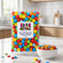 DM Sweets 1.5 lbs Assorted Rainbow Pucker Candy - of Fresh Delicious Sour Fruity Flavored Crunchy Candy. Perfect