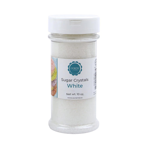 OCreme Sugar Crystals - Coarse Sugar for Cookie Decorating - Eye-Catching Sugar