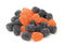 YANKEETRADERS Orange & Black Spice Drops Candy, Halloween Treats, 3 Pound Bulk