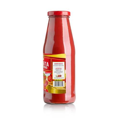 100% 23.9 oz (Pack 2) Sanniti Passata di Pomodoro | Strained Tomatoes | Natural Italian Tomatoes | Glass Jar| Product
