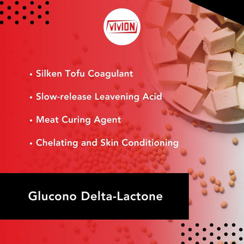 1 (2.2 lb) Glucono Delta Lactone GDL - kg - Tofu Coagulant - Food Grade Powdered Gluconolactone - Gluconic Acid Buffer