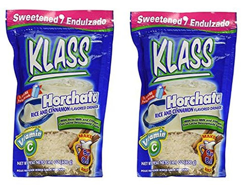 Klass Horchata Instant Drink Mix, 14.1 oz (Pack of 2)