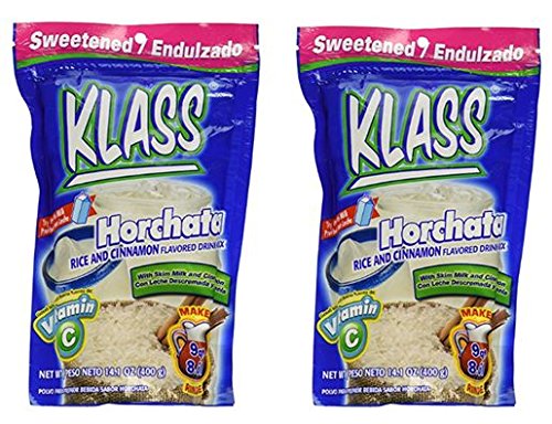 Klass Horchata Instant Drink Mix, 14.1 oz (Pack of 2)