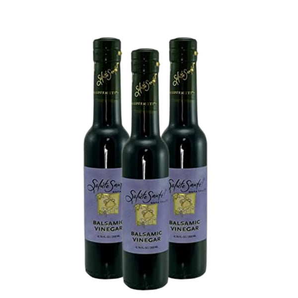 Salute Sant! Premium Balsamic Vinegar 3-Pack Vegetable Oil, Cooking Oil, Grapeseed Baseed
