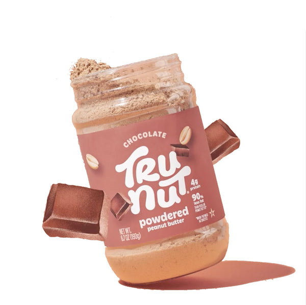 Tru-Nut - Chocolate Peanut Butter Powder - Healthy Peanut Butter, Vegan, 4g