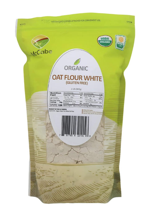 McCabe Organic Oat Flour White - Oat Flour Organic | Rich with