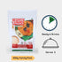 iPaaka 400g, 5 Masala Upma, Instant Breakfast Mix, Kharabath, Ready in Mins, Healthy, Chemcial Free, Just Like Homemade