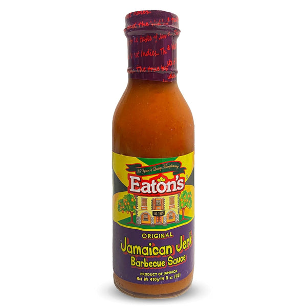 Eaton's Jerk BBQ Sauce - Jamaican Barbecue Sauce, Perfect as Meat Rubs,