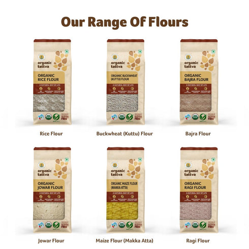 500g Organic Tattva Corn Flour USDA Certified