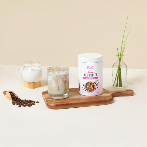 500 17.637 Bella All Natural Skinny Iced Coffee - Good Taste Grams Ounce