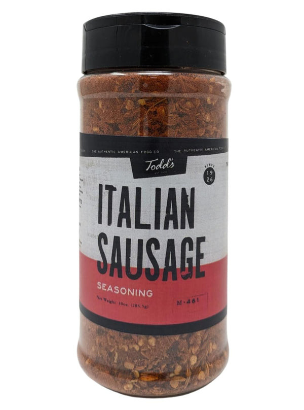 Todd's Italian Sausage Seasoning, 10 oz Jar